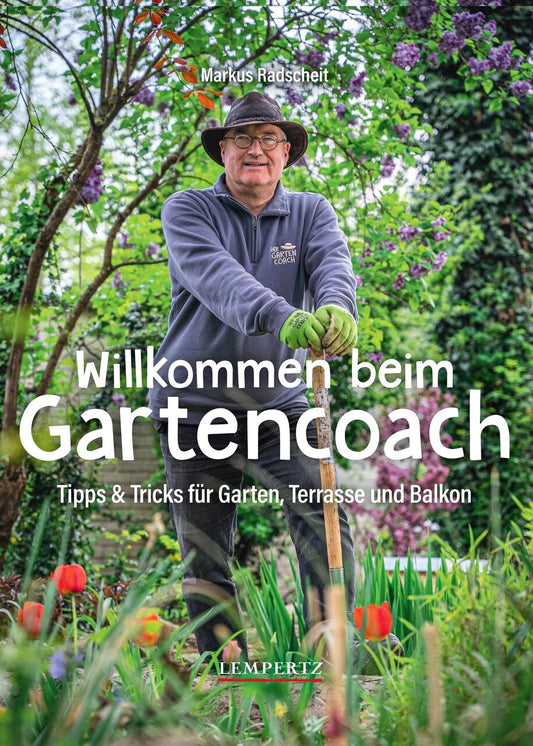 Buchcover: Willkommen beim Gartencoach
