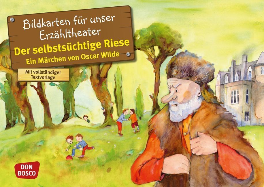 Buchcover: Der selbstsüchtige Riese, Kamishibai Bildkartenset