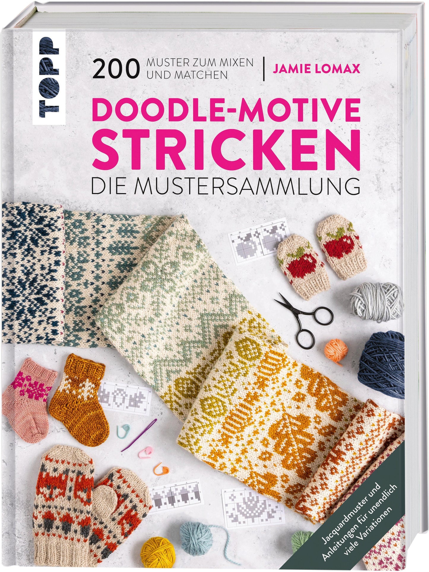 Doodle-Motive stricken. Die Mustersammlung