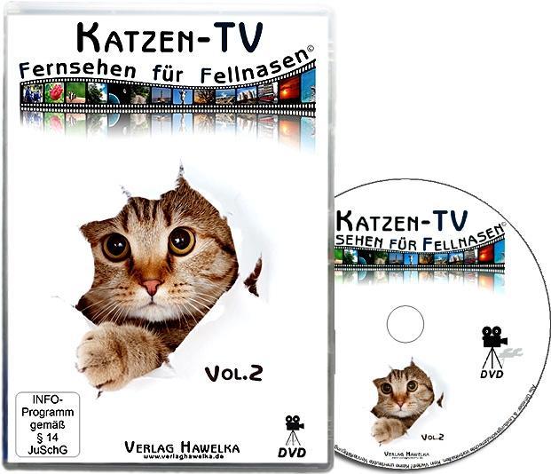 Katzen-TV - Fernsehen für Fellnasen.Tl.2,1 DVD-Video