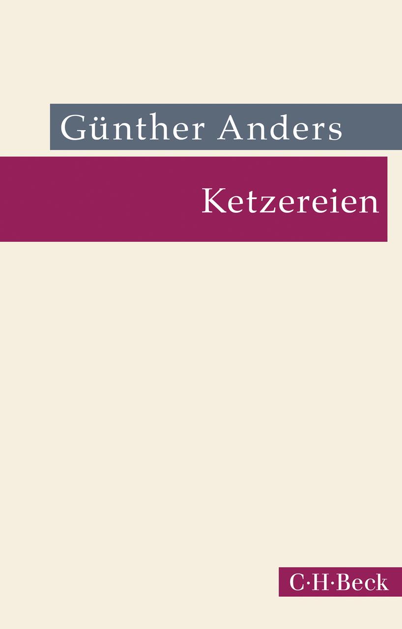 Buchcover: Ketzereien
