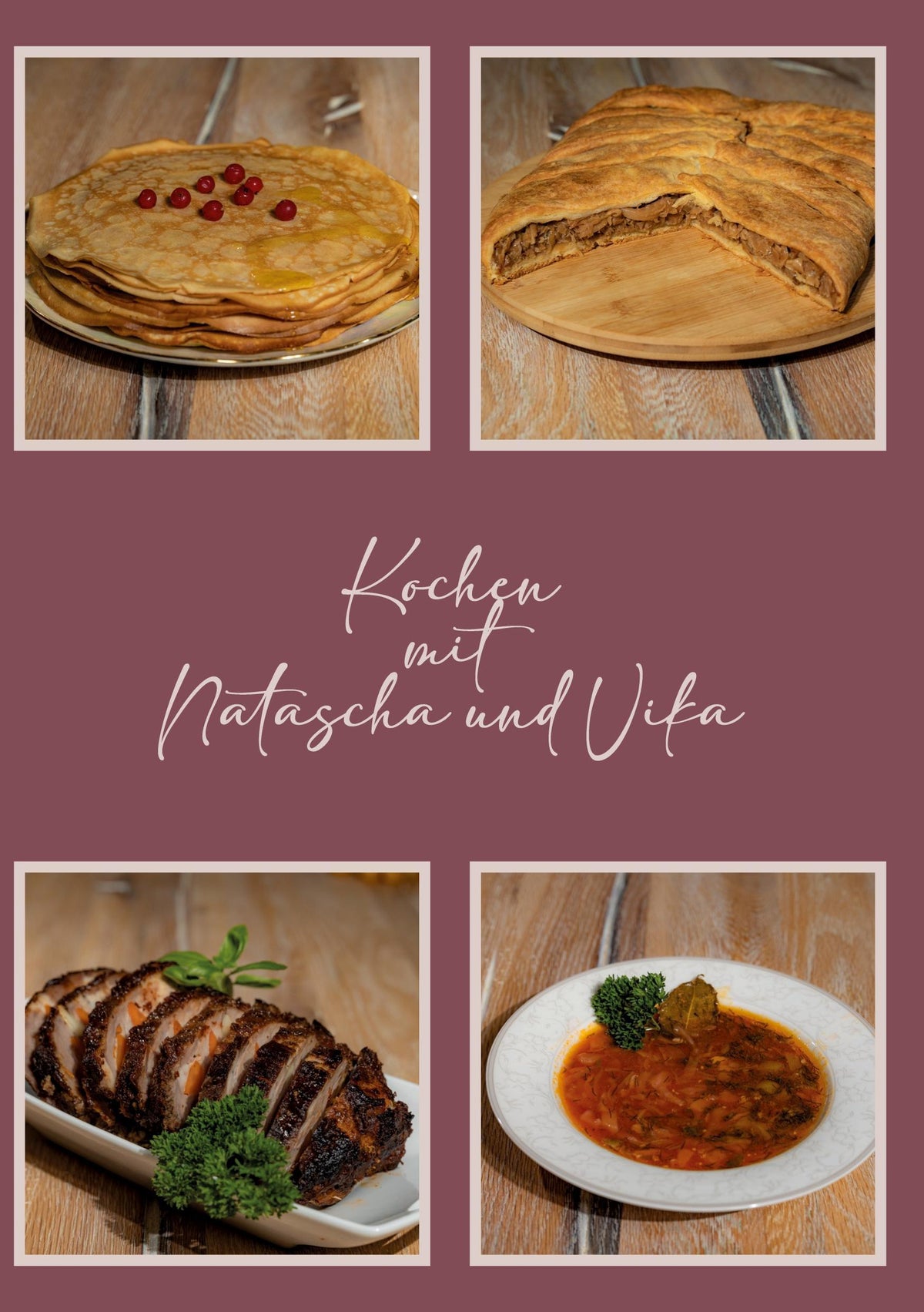 Buchcover: Kochen mit Natascha und Vika