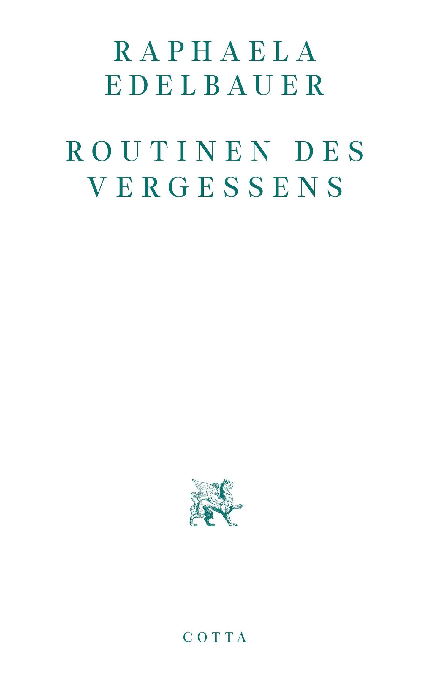 Routinen des Vergessens