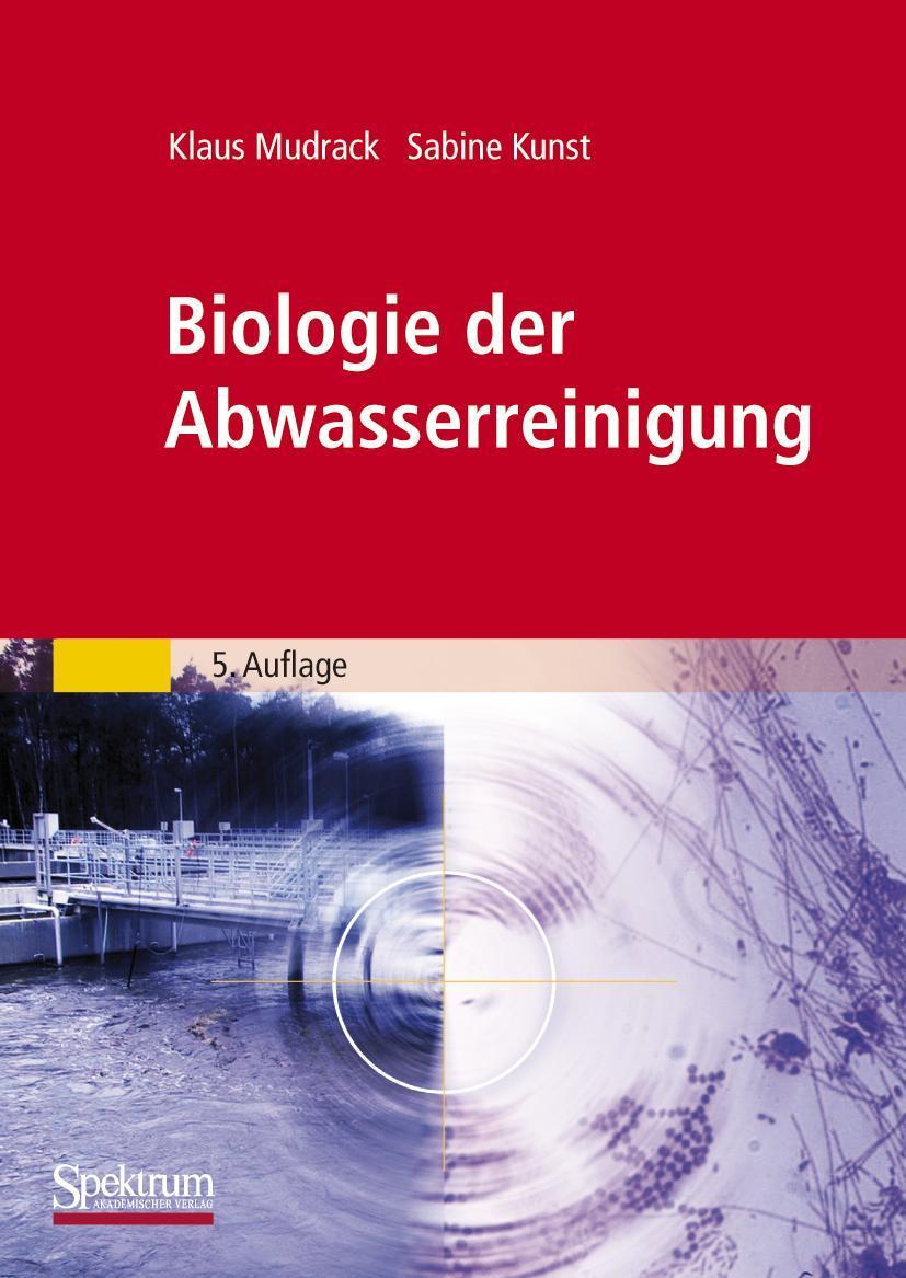 Buchcover: Biologie der Abwasserreinigung