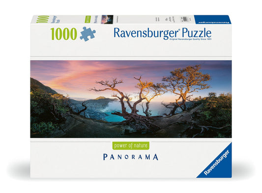 Erwachsenenpuzzle 1000 Teile - Schwefelsäure See am Mount Ijen, Java