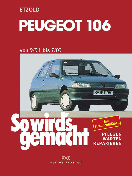 Buchcover: Peugeot 106 von 9/91 bis 7/03