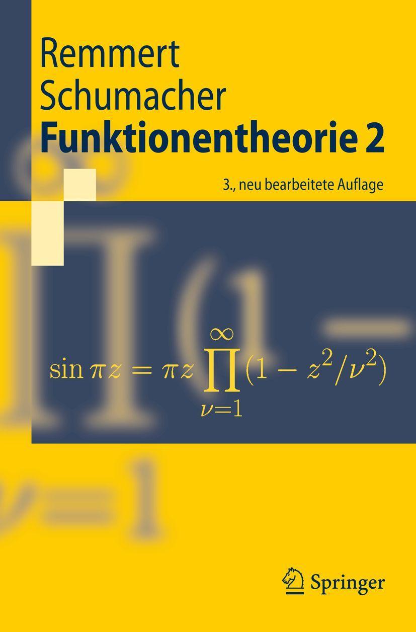 Buchcover: Funktionentheorie 2