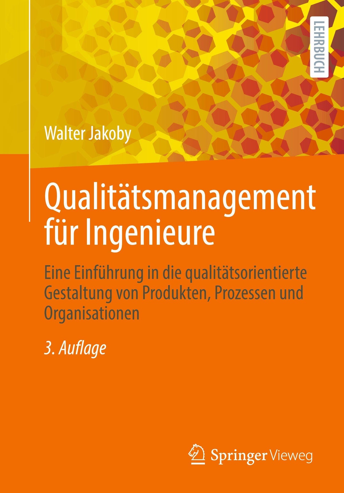 Buchcover: Qualitätsmanagement für Ingenieure