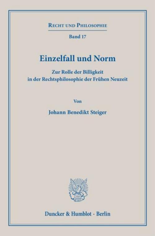 Einzelfall und Norm