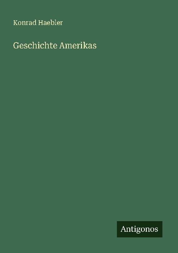 Buchcover: Geschichte Amerikas