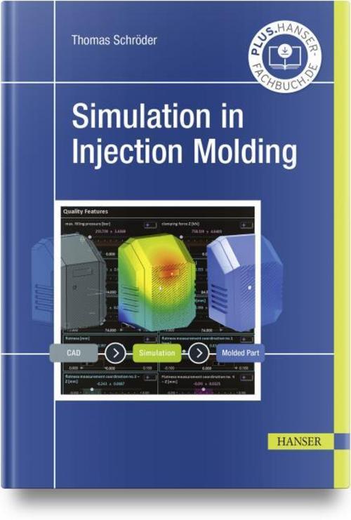 Buchcover: Simulation in Injection Molding