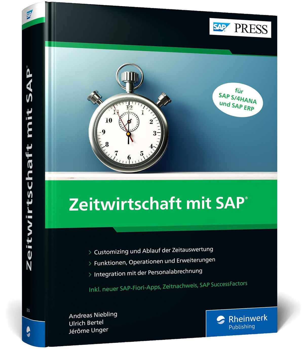 Buchcover: Zeitwirtschaft mit SAP
