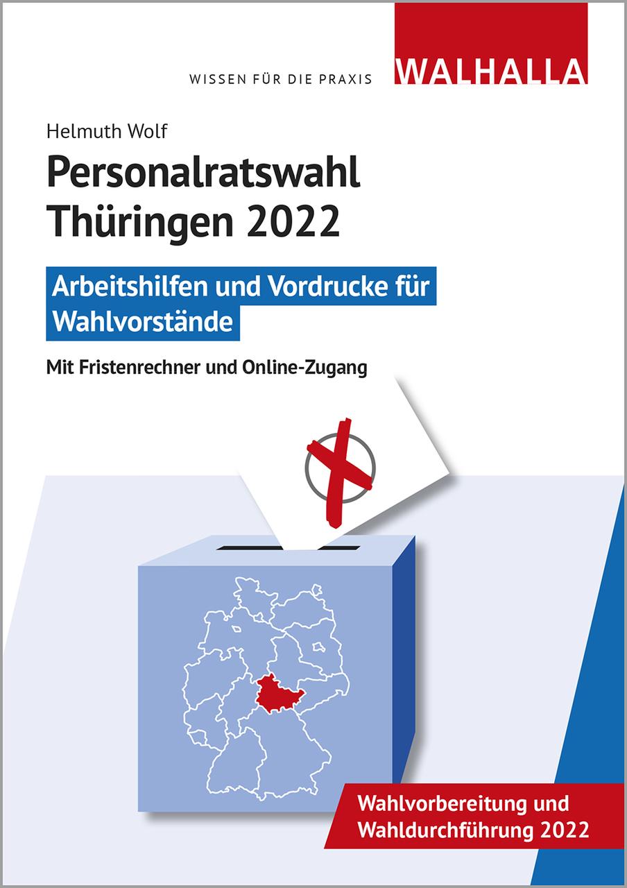 CD-ROM Personalratswahl Thüringen 2022,CD-ROM