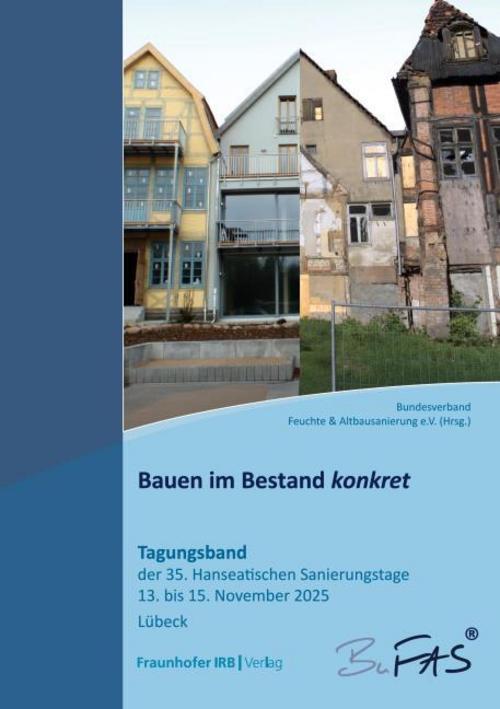 Buchcover: Bauen im Bestand konkret