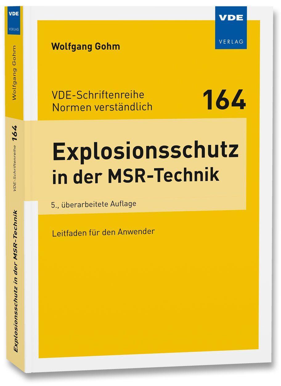 Buchcover: Explosionsschutz in der MSR-Technik