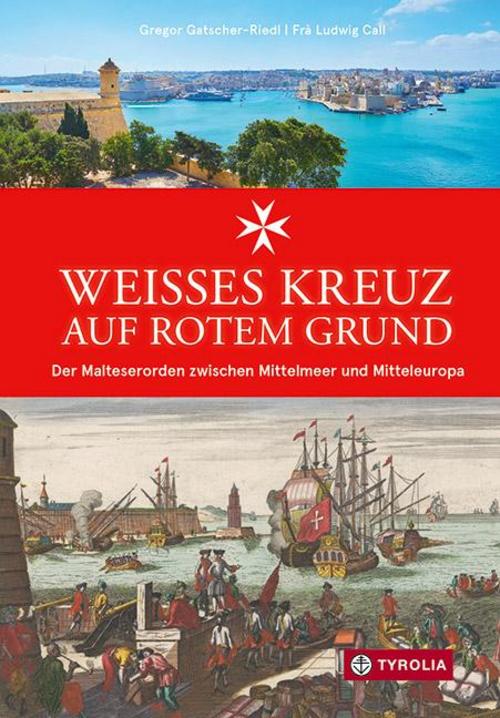 Buchcover: Weißes Kreuz auf rotem Grund