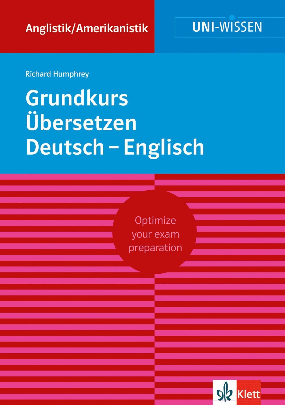 Buchcover: Grundkurs Übersetzen Deutsch-Englisch