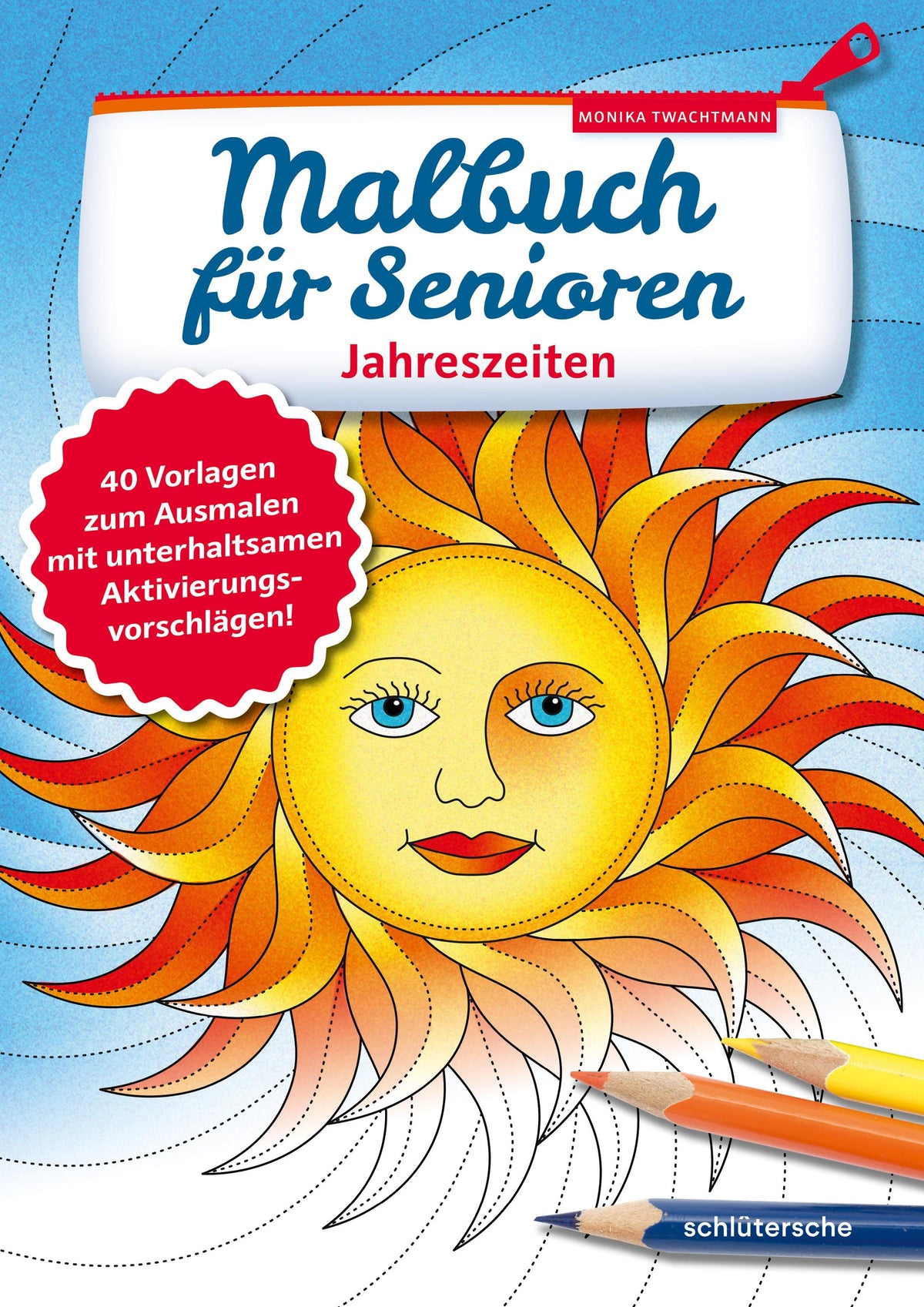 Buchcover: Malbuch für Senioren. Jahreszeiten