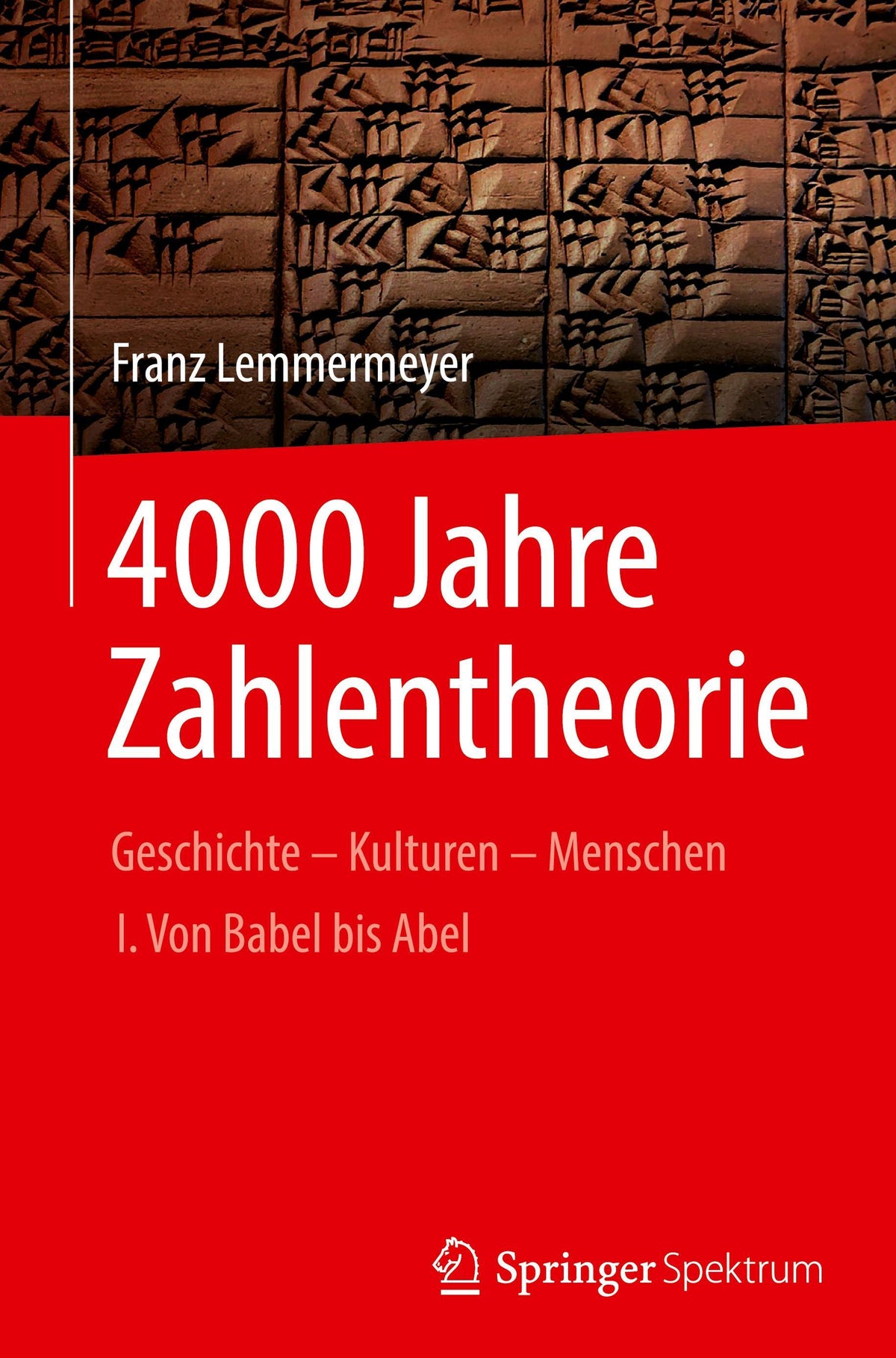 Buchcover: 4000 Jahre Zahlentheorie