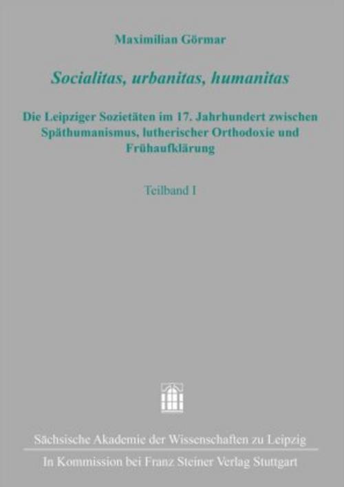 Socialitas, urbanitas, humanitas