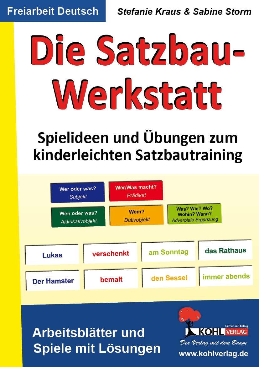 Satzbautraining kinderleicht
