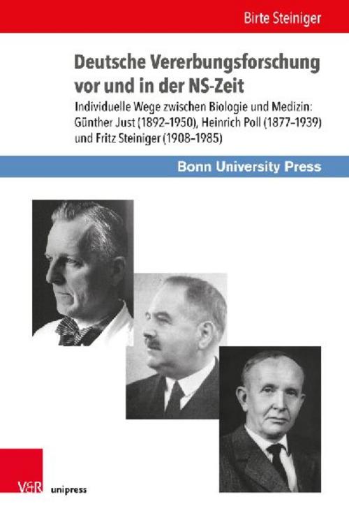Buchcover: Deutsche Vererbungsforschung vor und in der NS-Zeit
