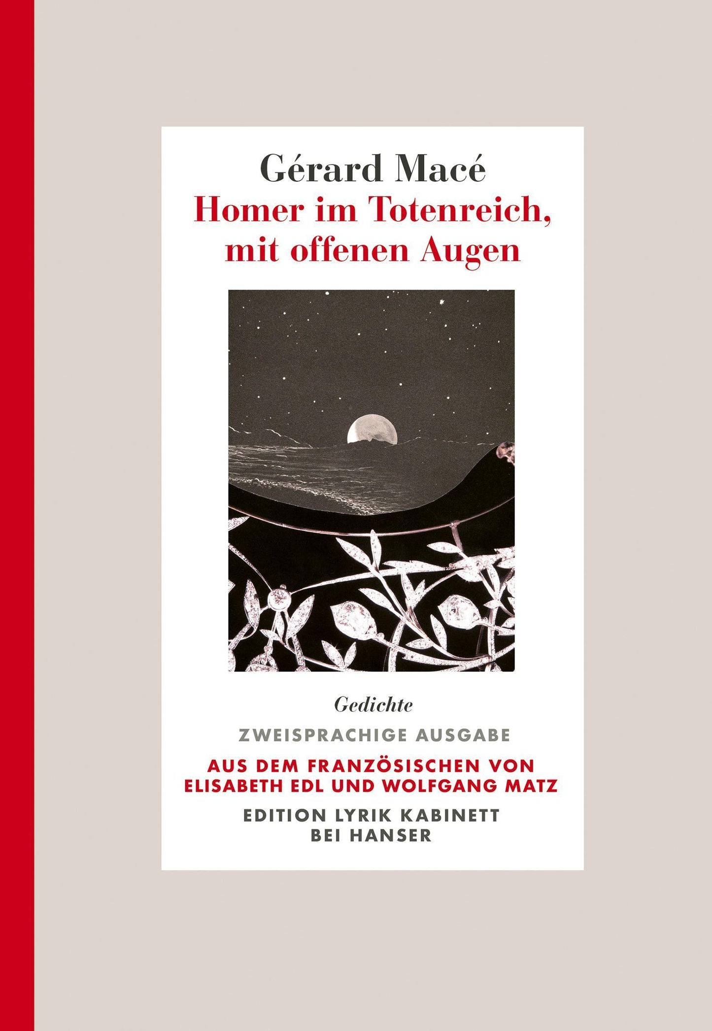 Homer im Totenreich, mit offenen Augen