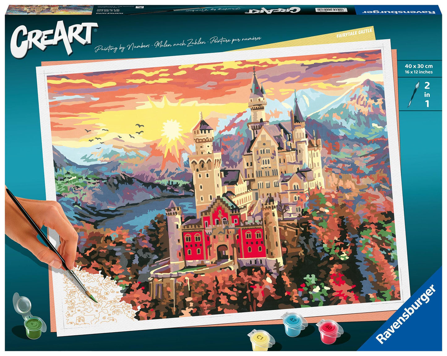CreArt Adults Premium - Märchenhaftes Schloss