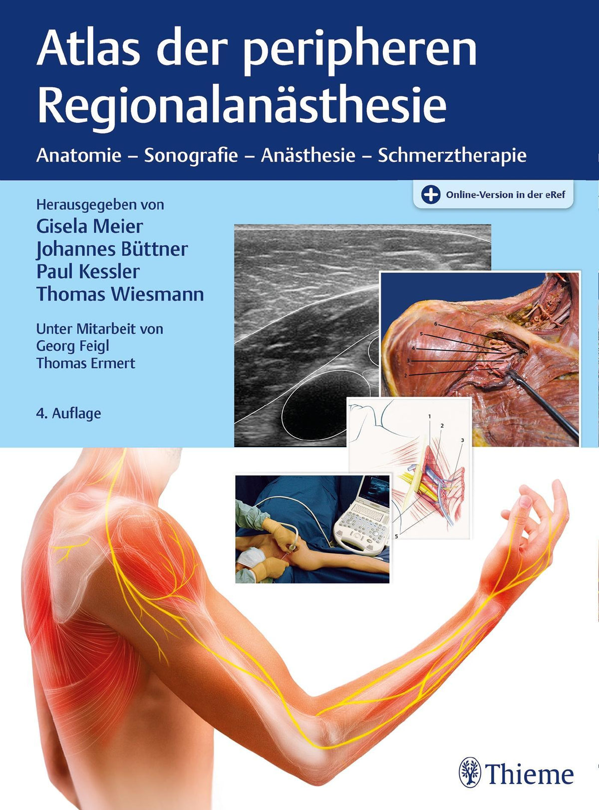 Buchcover: Atlas der peripheren Regionalanästhesie