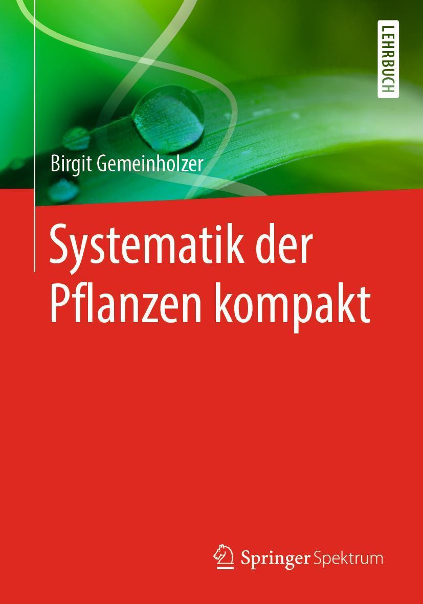 Buchcover: Systematik der Pflanzen kompakt