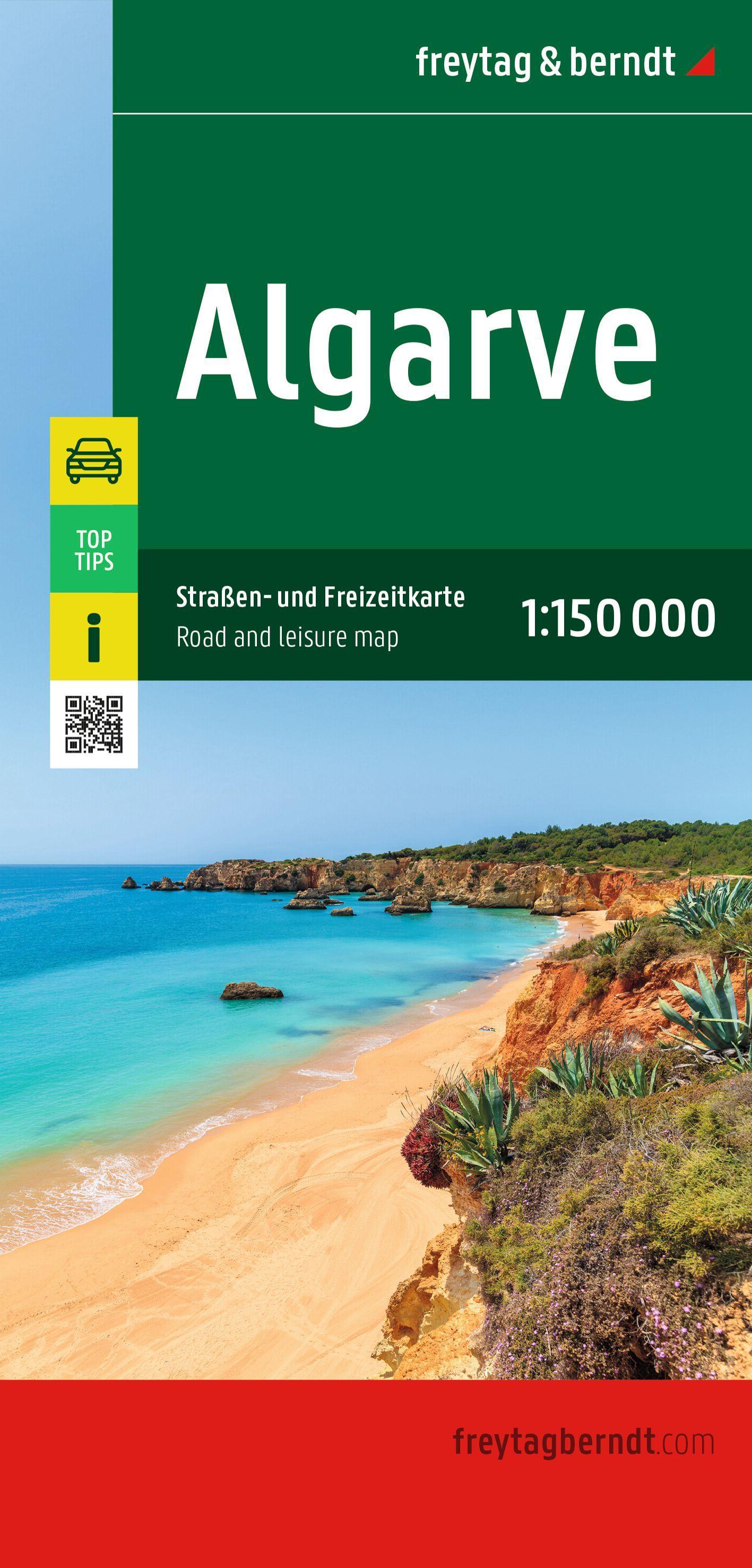 freytag & berndt Straßenkarte Algarve 1:150.000