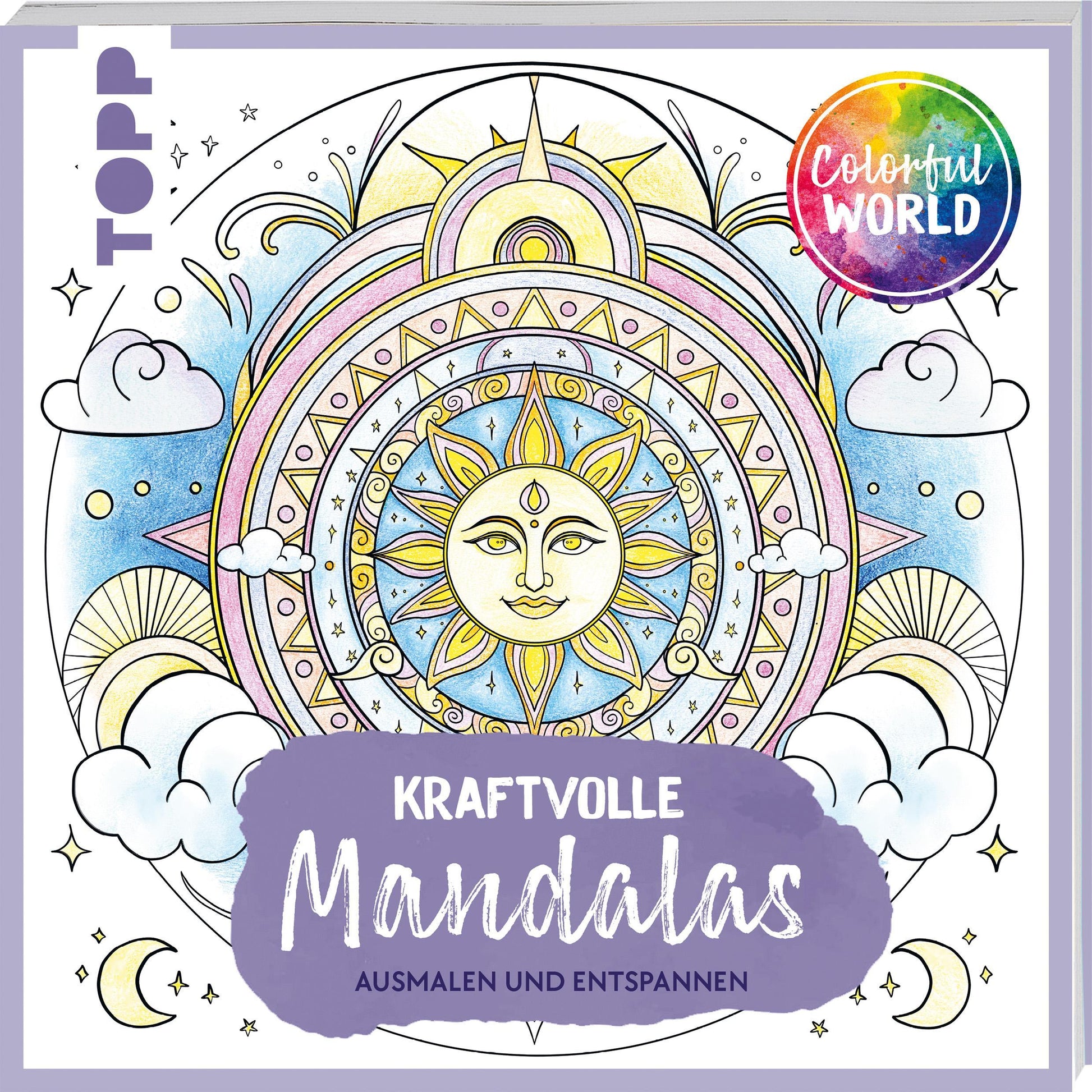 Buchcover: Hund, Kathi/Colorful World - Kraftvolle Mandalas