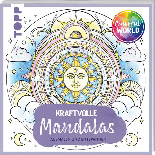 Buchcover: Hund, Kathi/Colorful World - Kraftvolle Mandalas