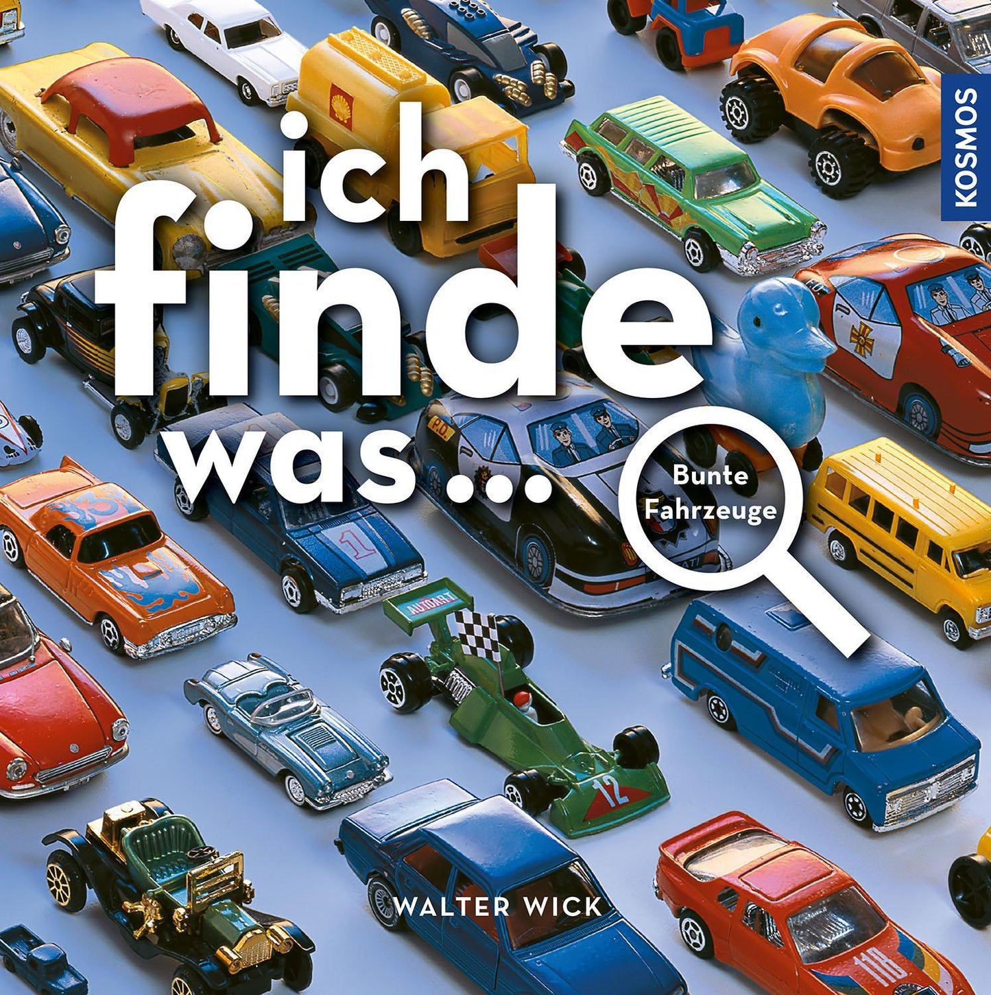 Ich finde was, bunte Fahrzeuge