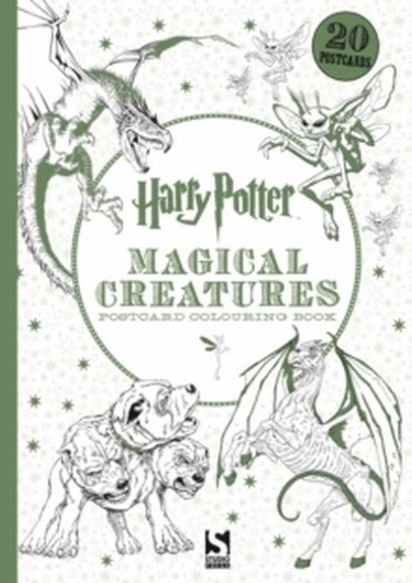Buchcover: Harry Potter Magical Creatures Postcard Colouring Book