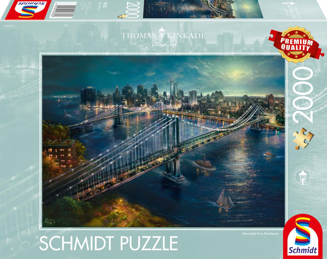 Thomas Kinkade Studios: Mond über Manhatten