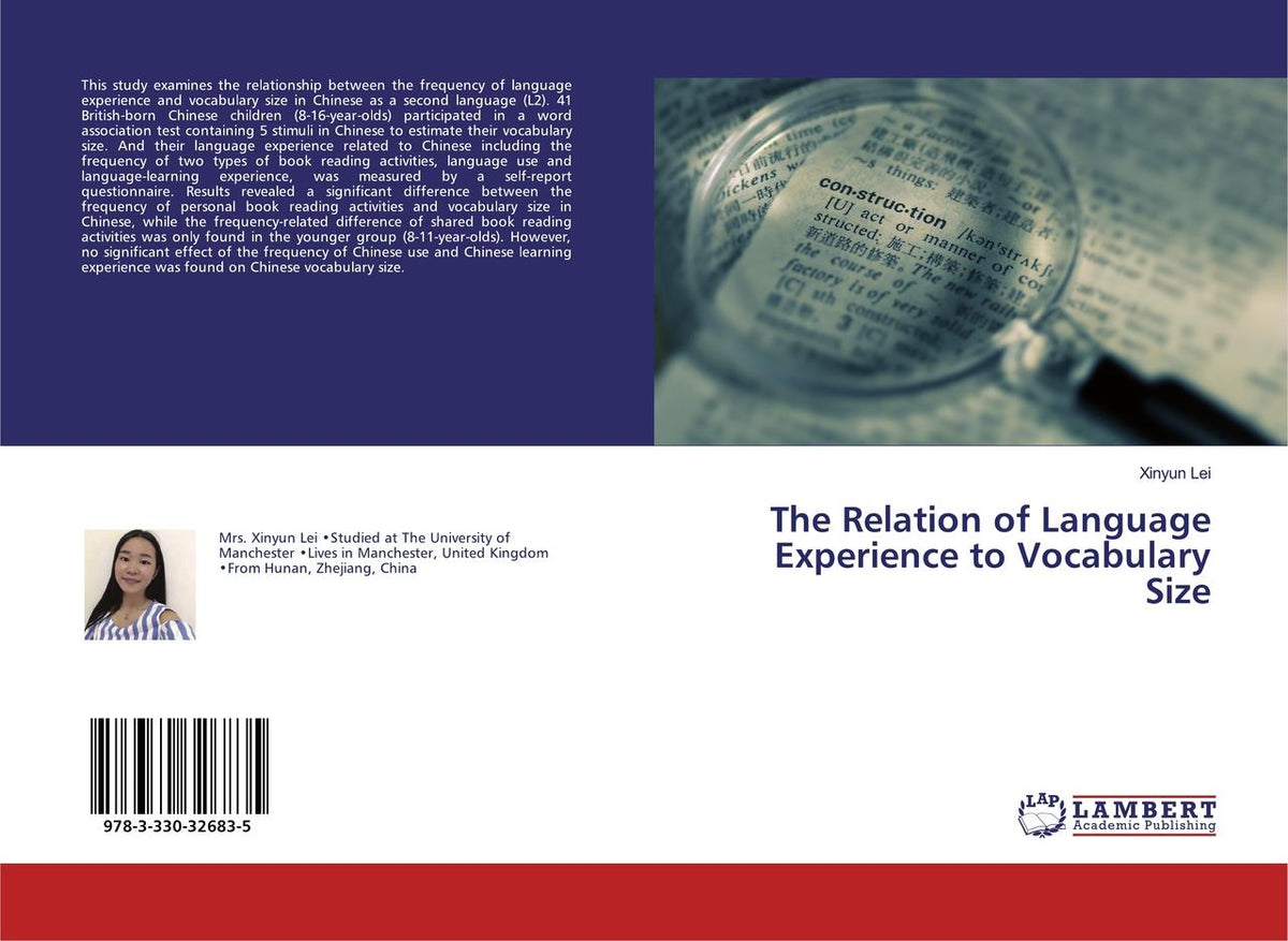 The Relation of Language Experience to Vocabulary Size