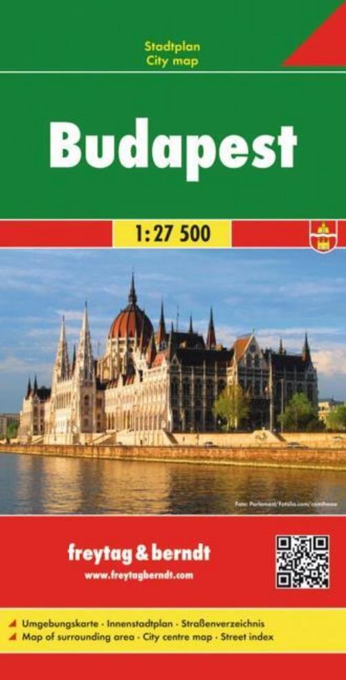 Budapest Stadtplan 1 : 27 500