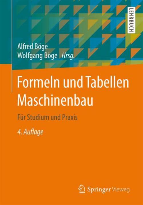 Buchcover: Formeln und Tabellen Maschinenbau