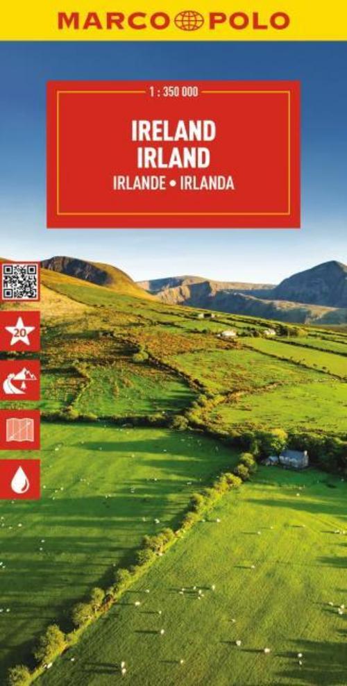 MARCO POLO Reisekarte Irland 1:350.000