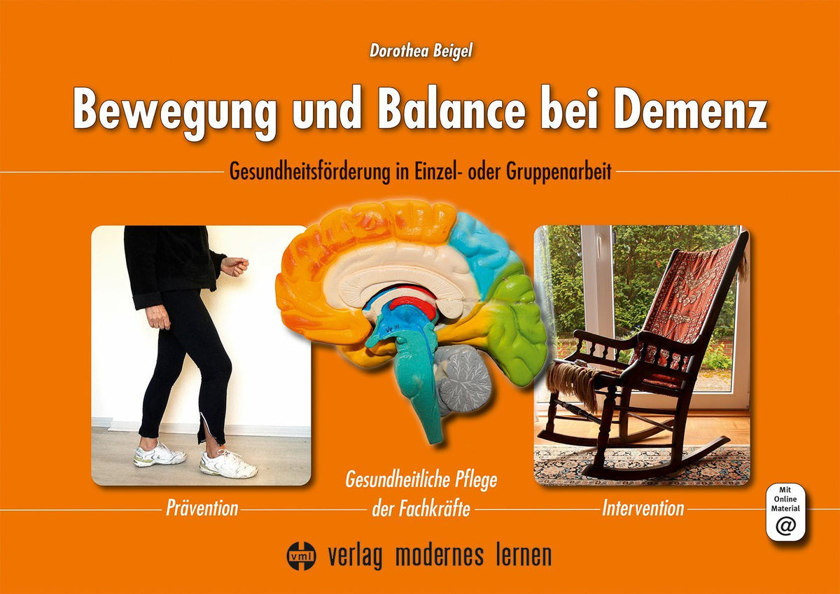 Buchcover: Bewegung und Balance bei Demenz