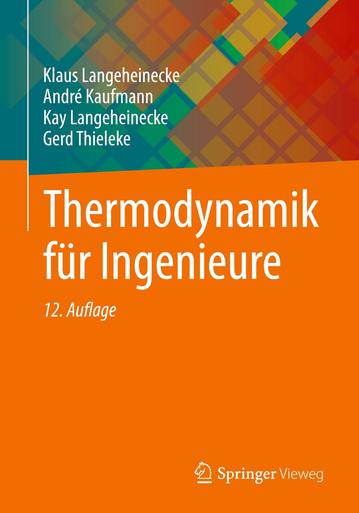 Buchcover: Thermodynamik für Ingenieure