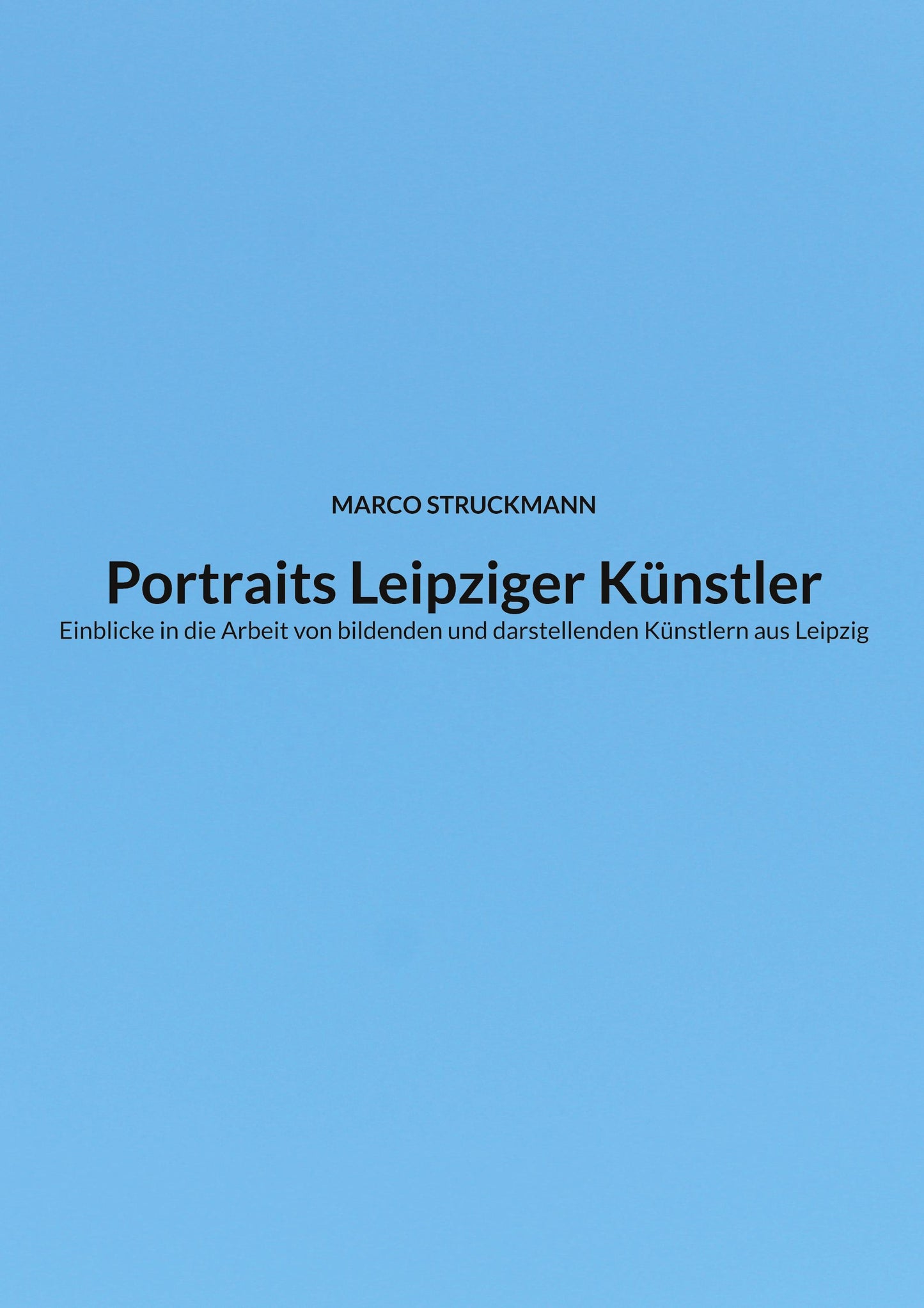 Portraits Leipziger Künstler