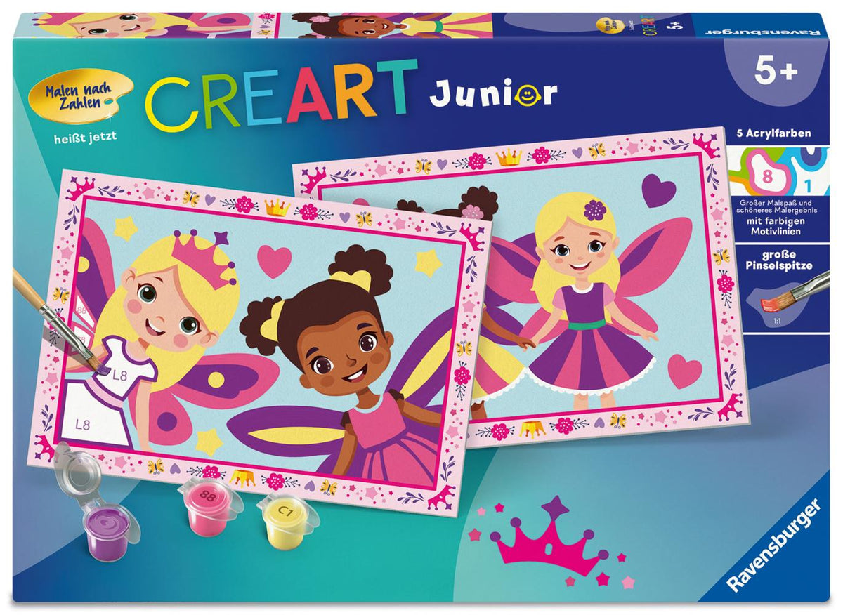 Buchcover: CreArt Junior - Feen-Prinzessinnen