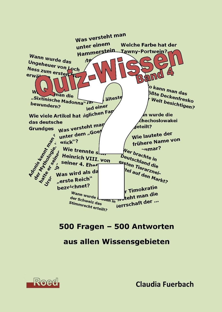 Buchcover: Quiz-Wissen - Band 4