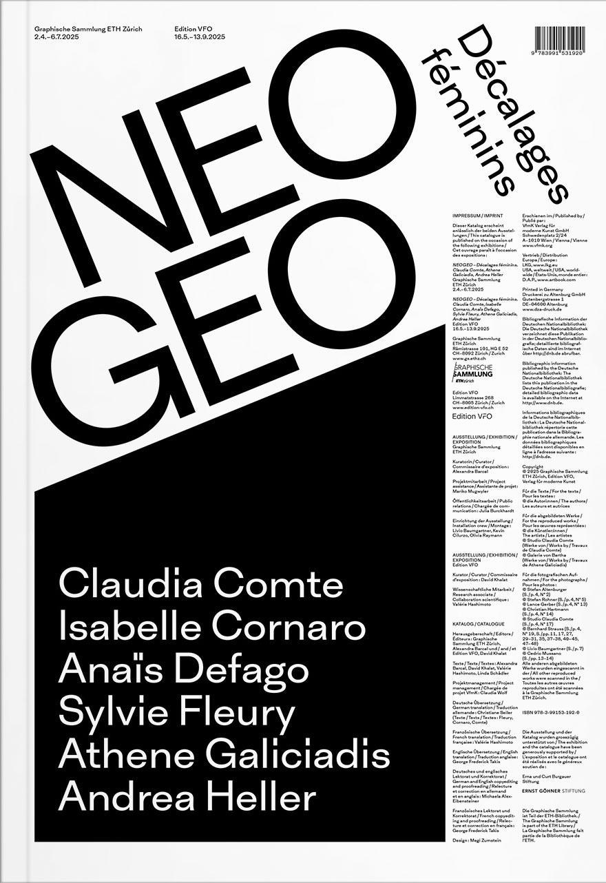 Buchcover: NEOGEO - Décalages féminins