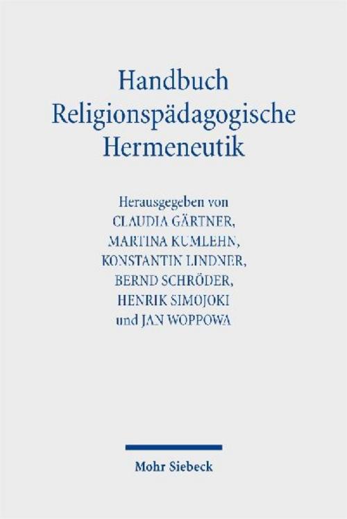 Handbuch Religionspädagogische Hermeneutik