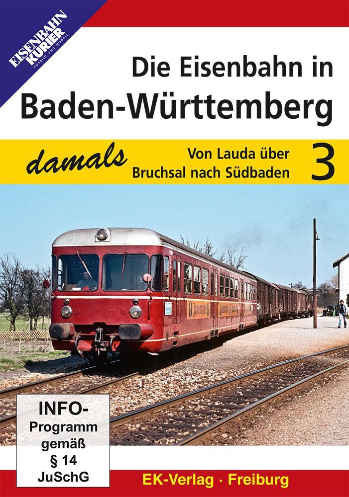 Die Eisenbahn in Baden-Württemberg.Tl.3,1 DVD