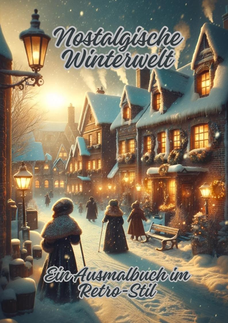 Buchcover: Nostalgische Winterwelt