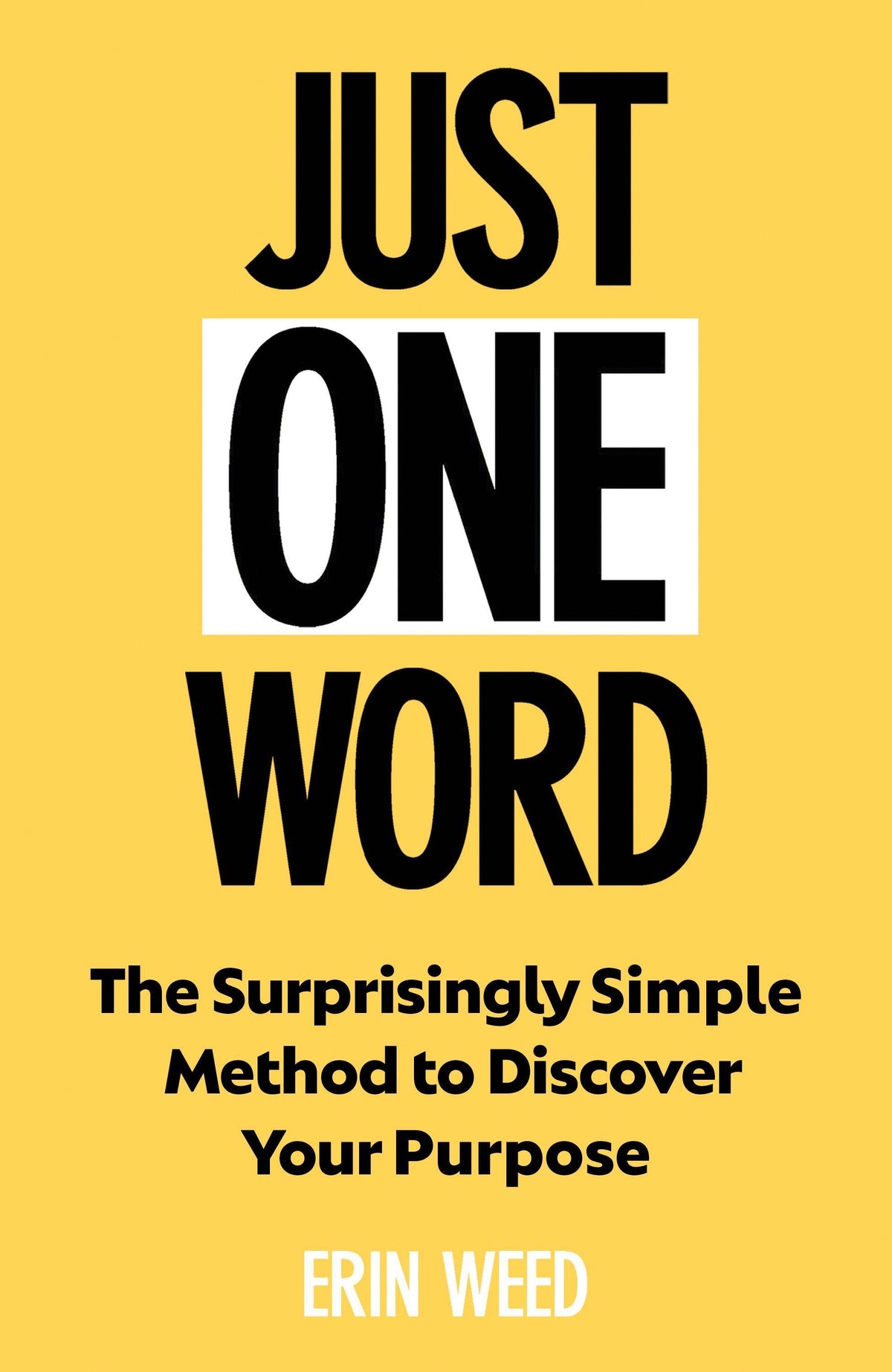 Buchcover: Just One Word